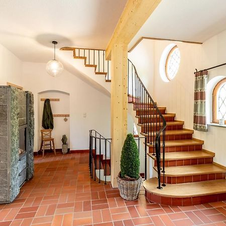 Landhaus Karbach Komplett Oder Einzelne Wohneinheiten Villa Inkl Sauna Bzw Waldhaeuschen Hirten Экстерьер фото